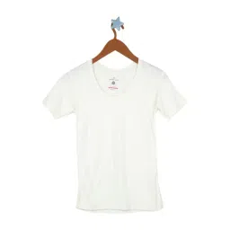 Monte Carlo Kids Off White Solid Thermal Vest-picture-35