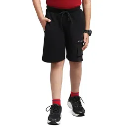 Monte Carlo Kids Printed Black Regular Fit Bermuda-picture-25