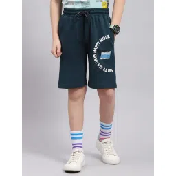 Monte Carlo Kids Teal Printed Bermuda-picture-40