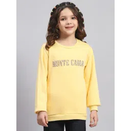 Monte Carlo Kids Yellow Embellished Full Sleeves Sweatshirt-picture-22