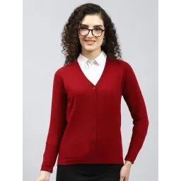 Monte Carlo Maroon Cardigan-picture-37