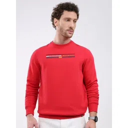 Monte Carlo Men Brand Logo Round Neck Long Sleeves Cotton Pullover Sweatshirt-picture-32