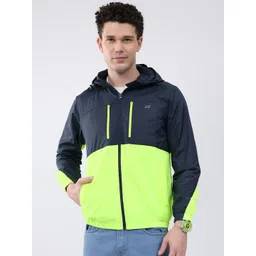 Monte Carlo Men Colourblocked Lightweight Sporty Jacket-picture-28