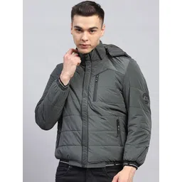 Monte Carlo Men Hooded Solid Casual Padded Jacket-picture-25