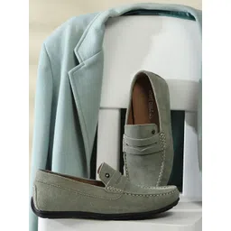 Monte Carlo Men Leather Slip-On Loafers-picture-16