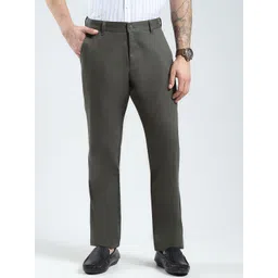 Monte Carlo Men Mid-Rise Formal Trousers-picture-37