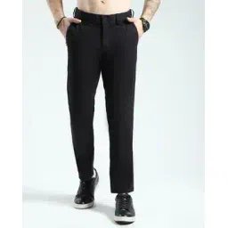 monte carlo  Men Mid Rise  Slim Fit Trousers-picture-16