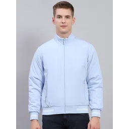 Monte Carlo Men Mock Collar Solid Casual Sporty Jacket-picture-25
