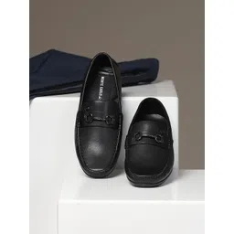 Monte Carlo Men Perforations Leather Slip On Loafers-picture-18