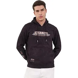 Monte Carlo Men Regular Fit Printed Hooded Neck Pull On Full Sleeve Winter Sweatshirt| Stylish Sweatshirt for Men | Soft Comfortable Casual Winter Wear for Men's (Pack of 1)-picture-32