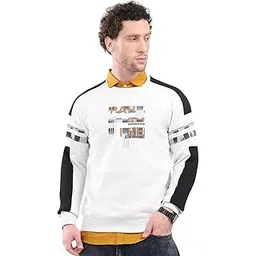monte carlo Men Regular Fit Printed Round Neck Pull On Full Sleeve Winter Sweatshirt|Warm and Comfortable Sweatshirt | Winter wear Sweatshirt for Men's (Pack of 1)-picture-25