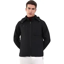 monte carlo Men Regular Fit Solid Hooded Neck Side Pocket Zipper Closure Full Sleeve Winter Jacket | Full Sleeve Zipper Jacket | Winter Wear For Men (Pack 1)-picture-31