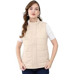 monte carlo Men Regular Fit Solid Mock Neck Side Pocket Zipper Closure Sleeveless Winter Jacket| Women Winter Jacket | Stylish Zipper Jacket | Casual Winter Wear For Women's (Pack Of 1)-picture-15