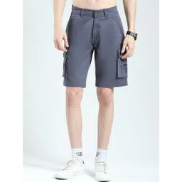 Monte Carlo Men Solid Regular Fit Shorts-picture-14