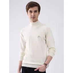 Monte Carlo Men Solid Turtle Neck Pullover Sweater-picture-25
