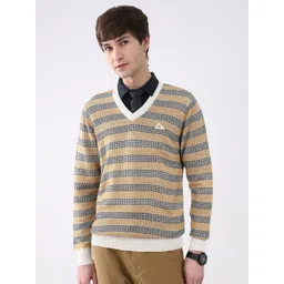 Monte Carlo Men Striped Pullover Sweaters-picture-19