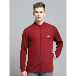 Monte Carlo Men Striped Woollen Pullover-picture-29