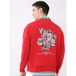 Monte Carlo Men Typography Printed Round Neck Full Sleeve Sweatshirt-picture-11