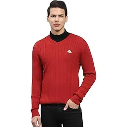 monte carlo Men Wool Casual Pullover Sweater-picture-24