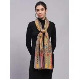 Monte Carlo Multicolor Floral Print Stole-picture-30