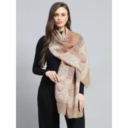 Monte Carlo Multicolor Floral Print Stole-picture-17