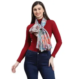 Monte Carlo Multicolor Printed Stole-picture-37