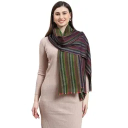 Monte Carlo Multicolor Stripes Shawl-picture-46