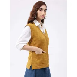 Monte Carlo Mustard Regular Fit Cardigan image 4