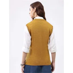 Monte Carlo Mustard Regular Fit Cardigan image 2