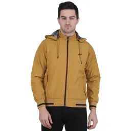 Monte Carlo Mustard Regular Fit Hooded Jacket-picture-27