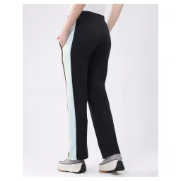 Monte Carlo Navy Blue Cotton Blend Solid Regular Fit Trackpant image 4