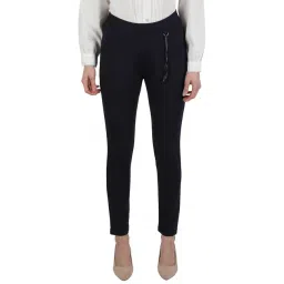 Monte Carlo Navy Mid Rise Trousers-picture-18