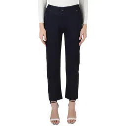 Monte Carlo Navy Mid Rise Trousers-picture-16