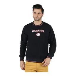 Monte Carlo Navy Round Neck Sweatshirt-picture-12
