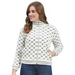 Monte Carlo Off White-Black Printed Sweatshirt-picture-41