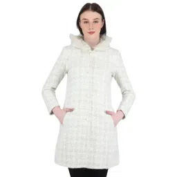Monte Carlo Off White Printed Coat-picture-17