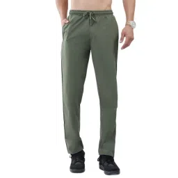 Monte Carlo Olive Solid Regular Fit Trackpants-picture-44