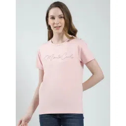 Monte Carlo Peach Cotton Blend Solid Top-picture-16