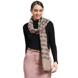 Monte Carlo Pink & Green Printed Stole-picture-31