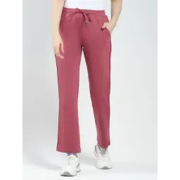 Monte Carlo Pink Cotton Solid Trackpants-picture-32