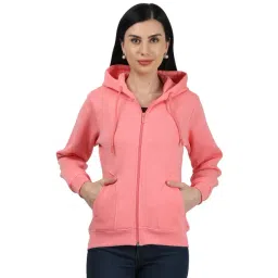 Monte Carlo Pink Regular Fit Hoodies-picture-32