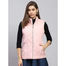Monte Carlo Pink Regular Fit Quilted Jacket-picture-31
