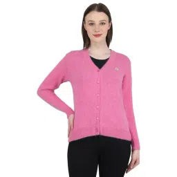 Monte Carlo Pink Textured Cardigan-picture-36