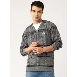 Monte Carlo Printed Woollen Pullover-picture-33