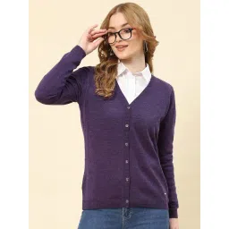 Monte Carlo Purple Wool Cardigan-picture-26
