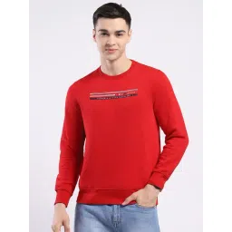 Monte Carlo Red Regular Fit Printed Sweatshirt-picture-11