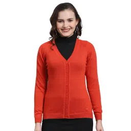 Monte Carlo Red Regular Fit Sweater-picture-14