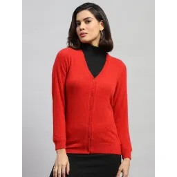 Monte Carlo Red Wool Cardigan-picture-47