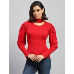 Monte Carlo Red Wool Regular Fit Sweater-picture-34