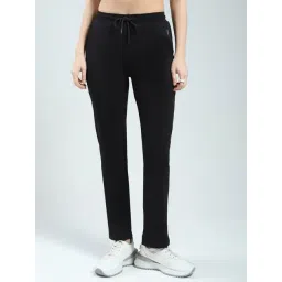 monte carlo Rock.It Black Cotton Blend Solid Trackpants-picture-23